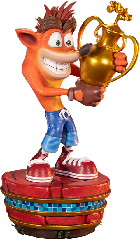 Crash Winner Standard Edition Statue by First 4 Figures