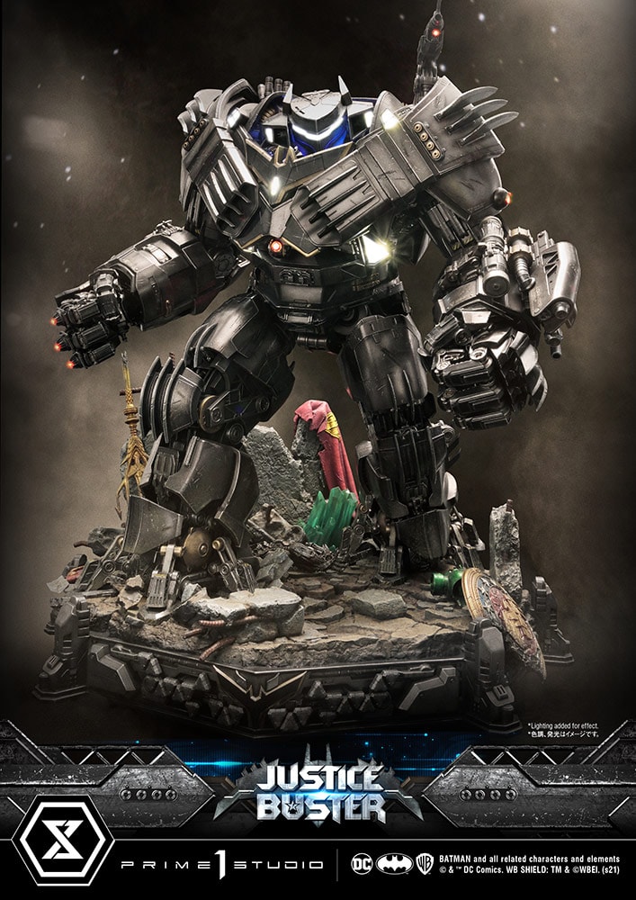 DC Comics Justice Buster Statues  (Prototype Shown) View 3