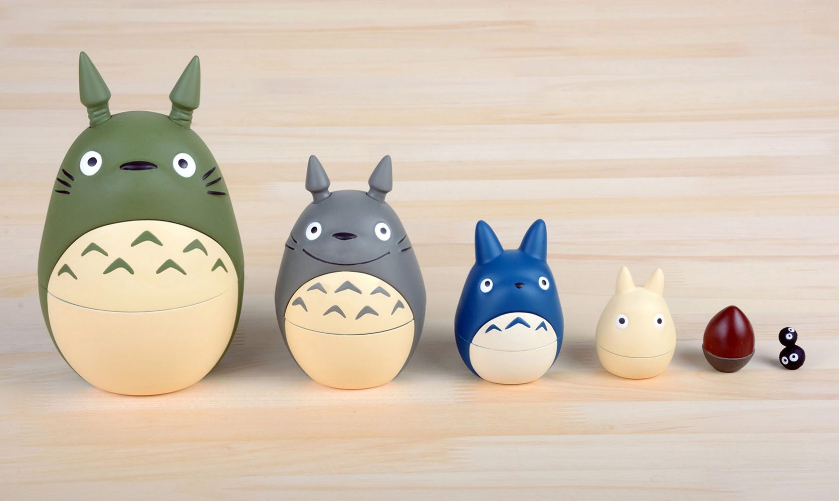 Totoro Nesting Dolls