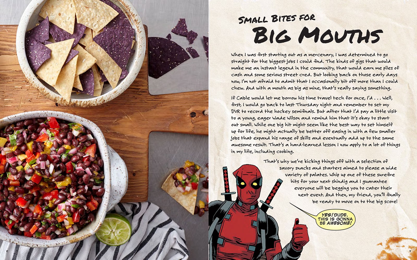 Marvel Marvel Comics: Cooking with Deadpool Book  View 3