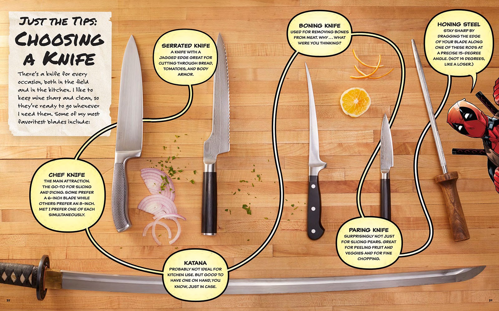 Marvel Marvel Comics: Cooking with Deadpool Book  View 5