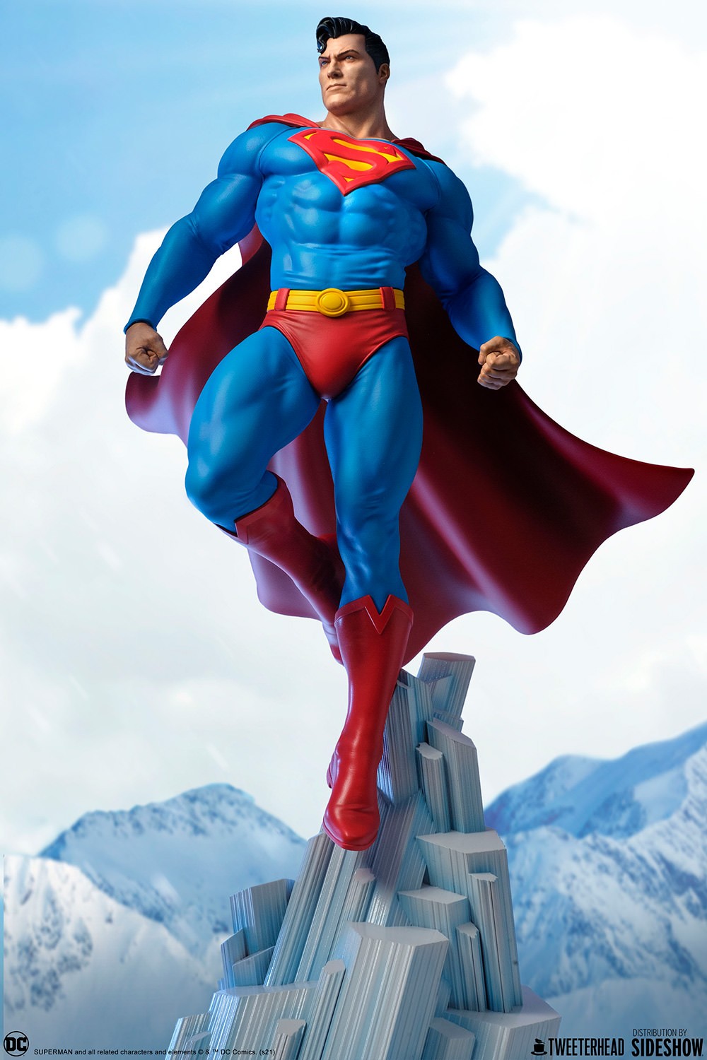 DC Comics Superman Maquette by Tweeterhead | Sideshow Collectibles