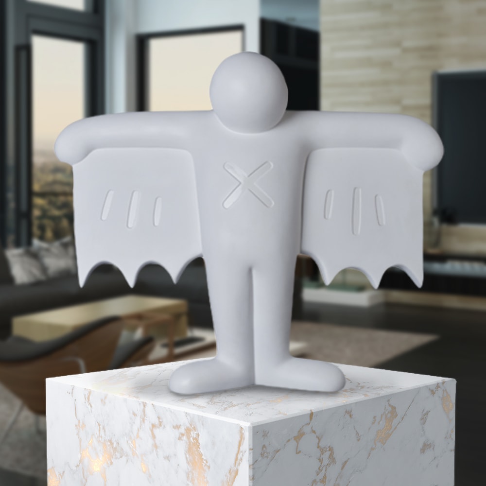 Medicom Toy | Flying Devil Statue - White (2021) | Artsy