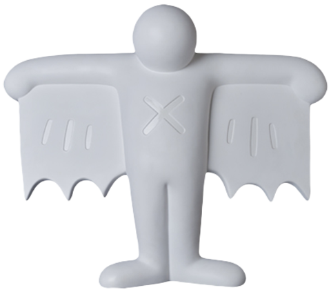 その他 MEDICOM TOY - Flying Devil STATUE WHITE Ver. Keith Haring Flying Devil (White Version) Statue by Medicom