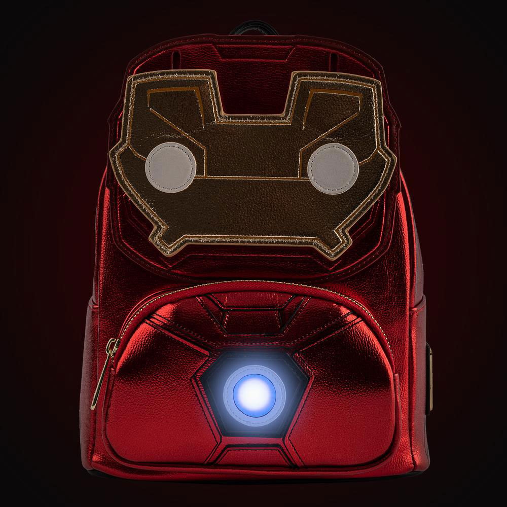 Iron Man Light-Up Mini Backpack by Loungefly | Sideshow  display picture 2