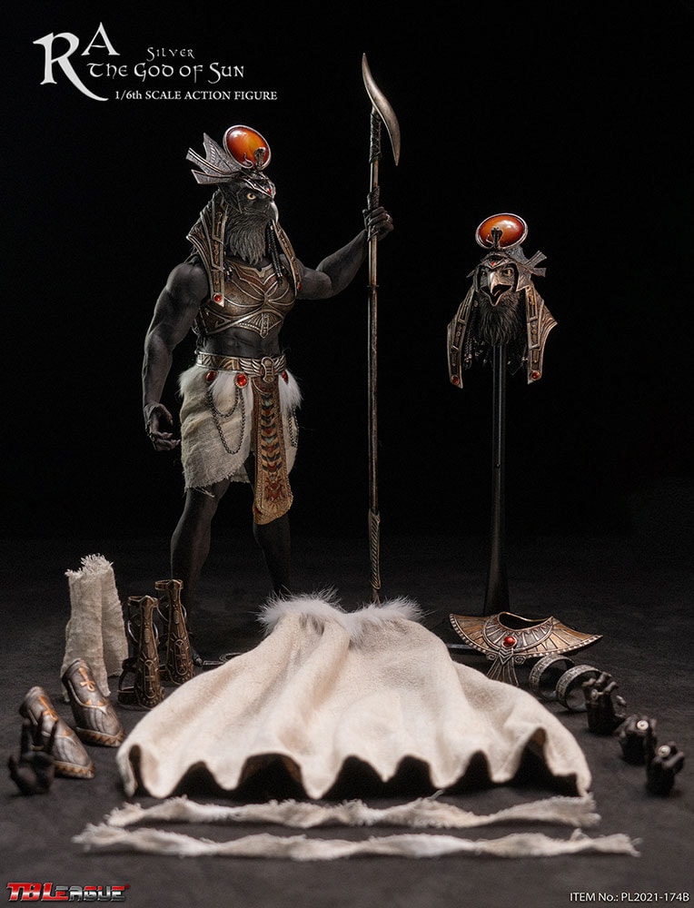 Ra the God of Sun (Silver) Sixth Scale Figure  View 1