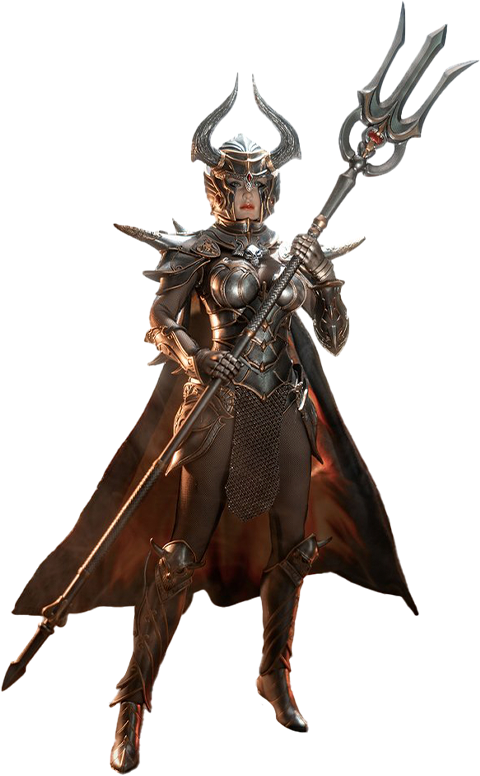 Knight of Fire (Silver) Sixth Scale Figure | Sideshow