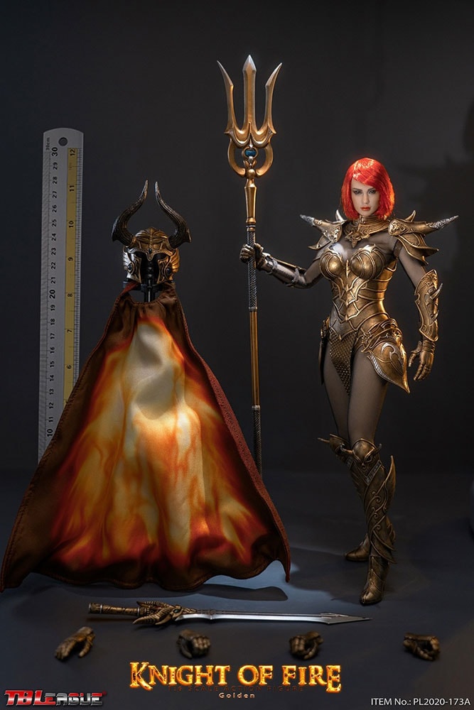 Knight of Fire (Silver) Sixth Scale Figure | Sideshow
