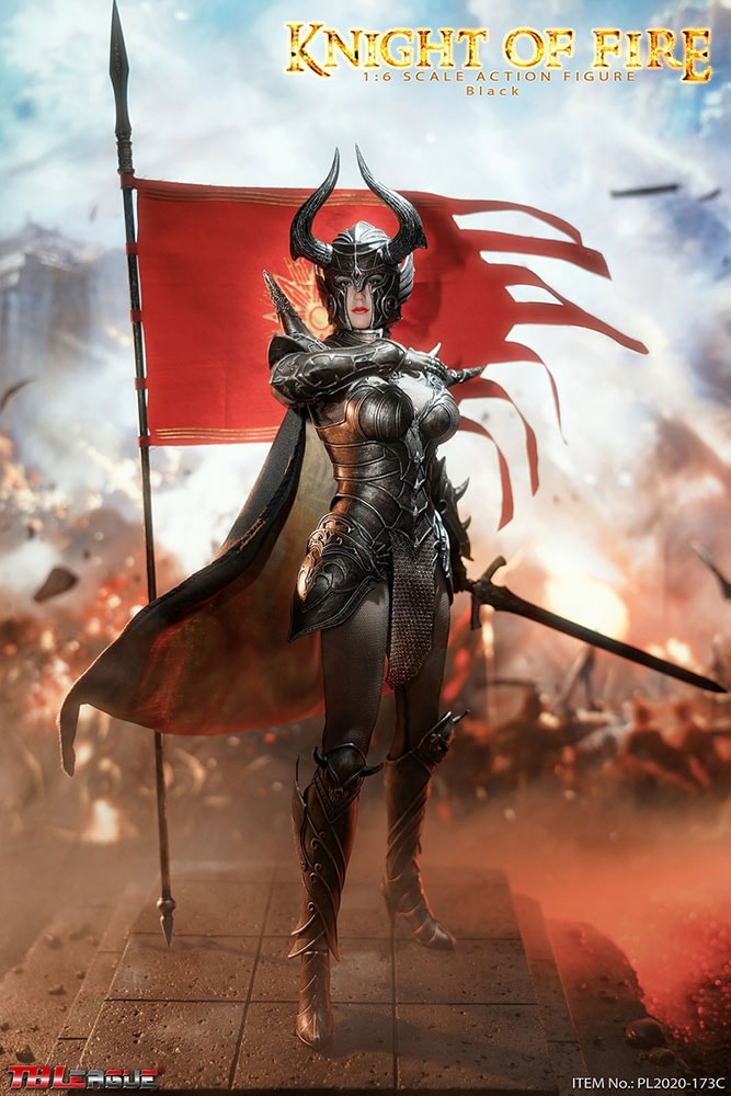 Knight of Fire (Silver) Sixth Scale Figure | Sideshow
