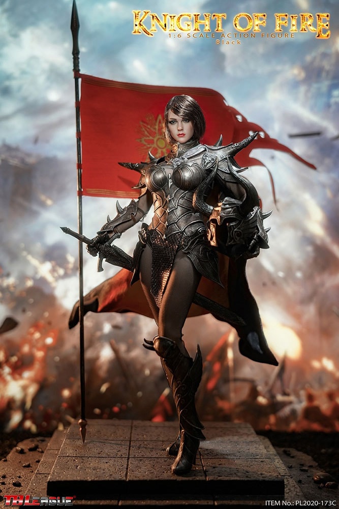 Knight of Fire (Silver) Sixth Scale Figure | Sideshow