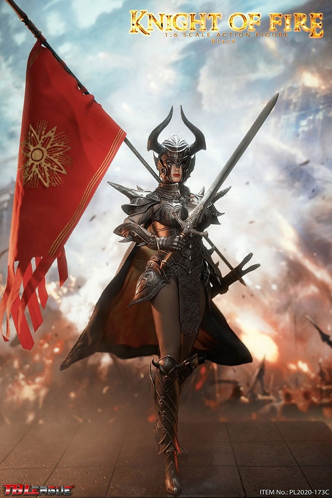 TBLeague 1/6 Scale Knight of Fire Silver Figure 907843 | eBay