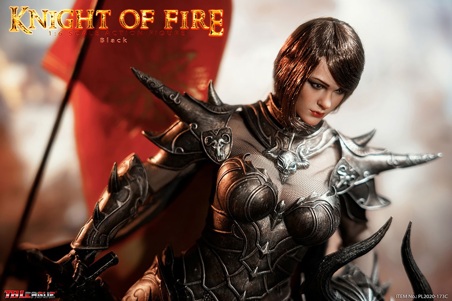 Knight of Fire (Silver) Sixth Scale Figure | Sideshow