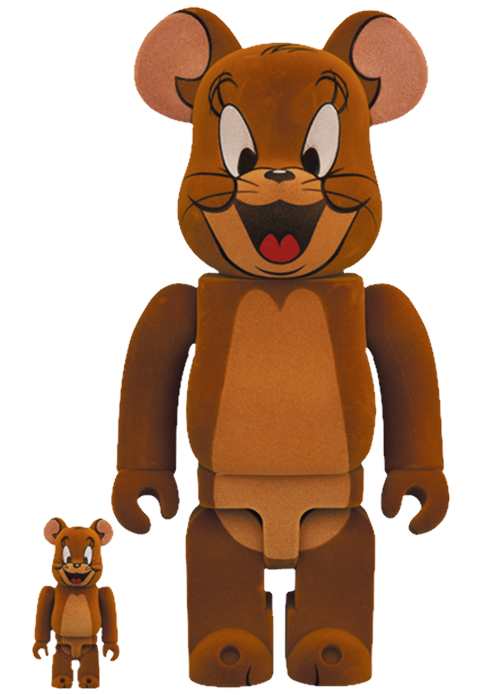 Be@rbrick Jerry Flocky 100% & 400% Collectible Set by Medicom Toy