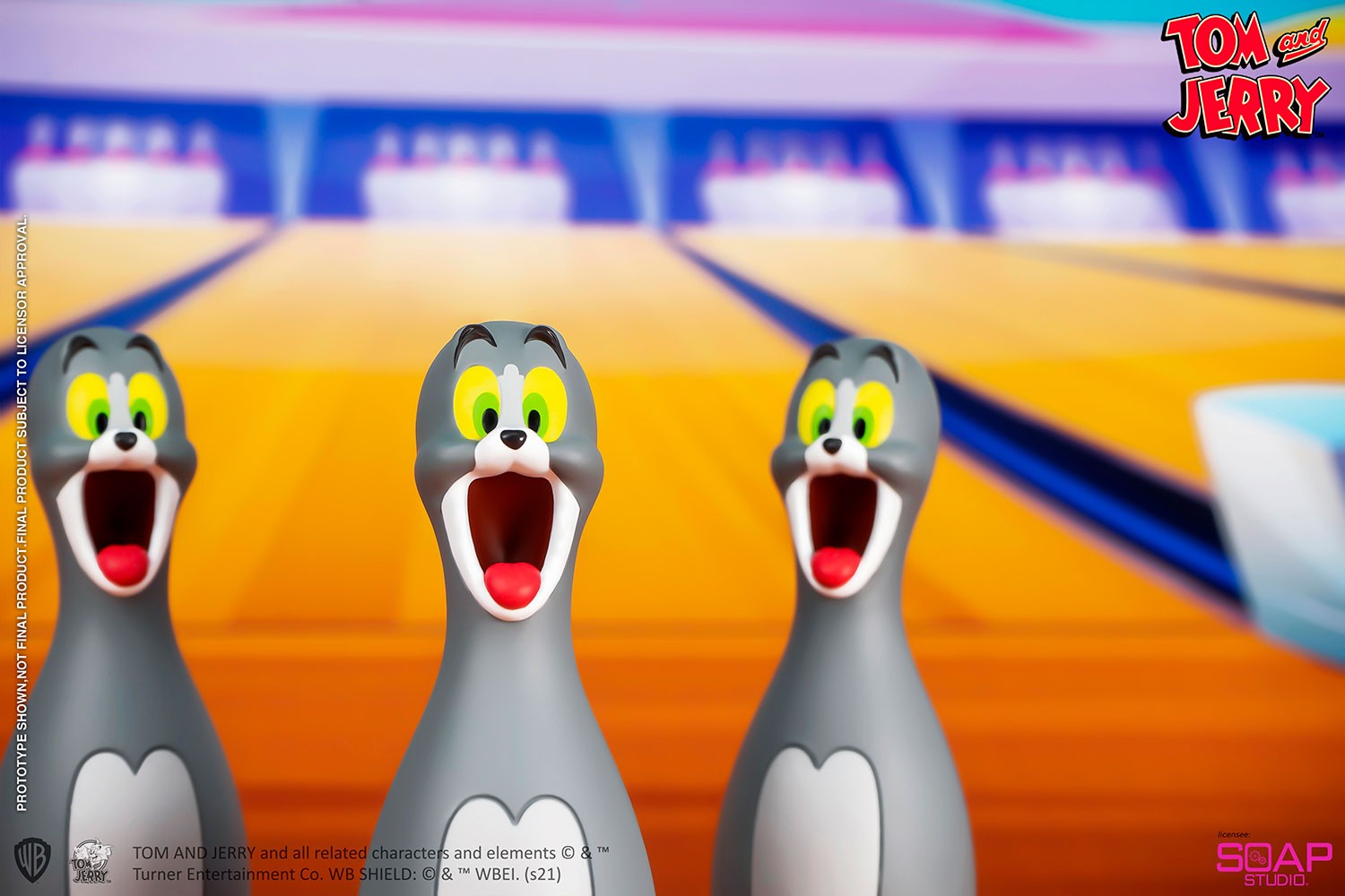 Tom and Jerry Bowling Figures (Prototype Shown) View 3