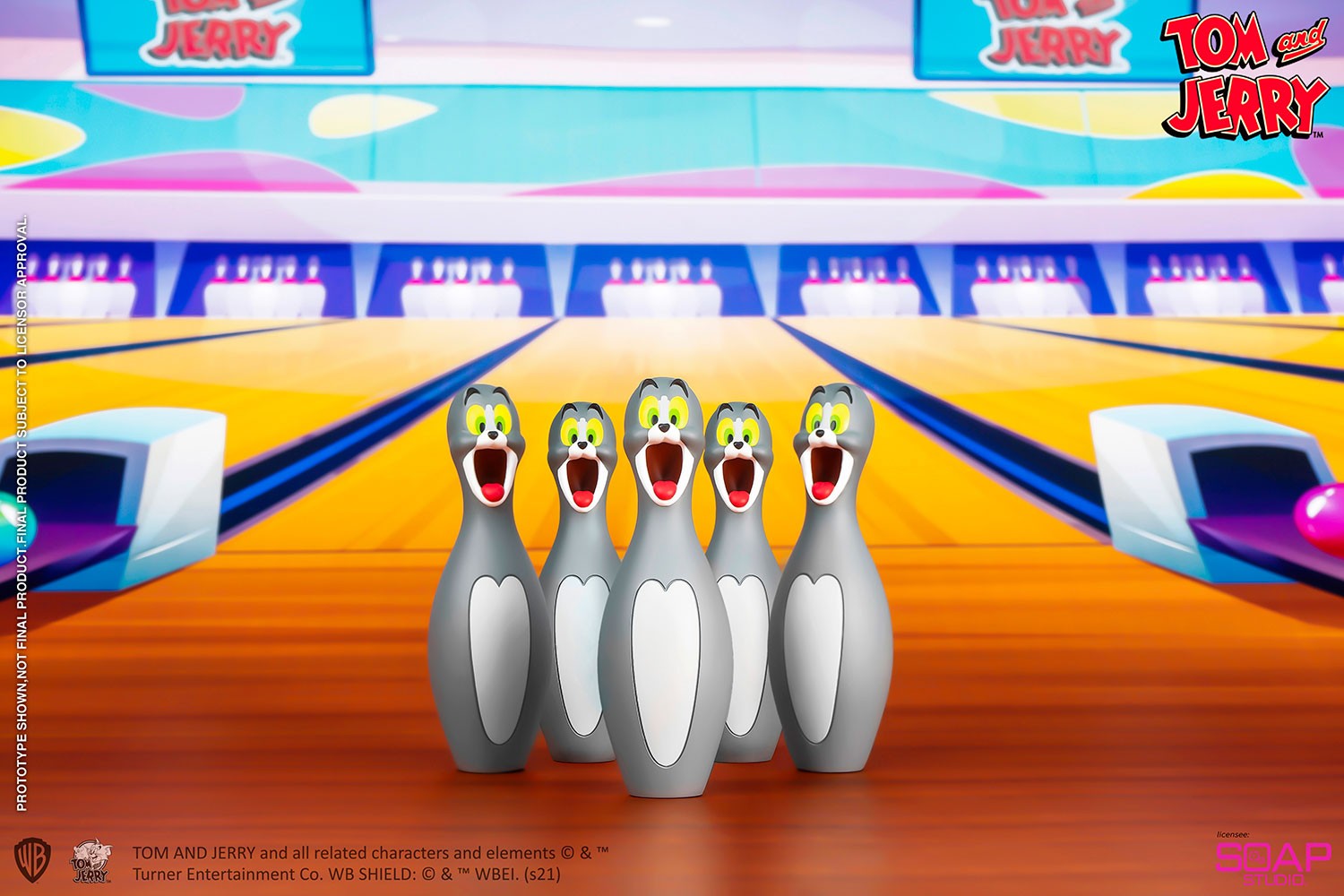 Tom and Jerry Bowling Figures (Prototype Shown) View 4