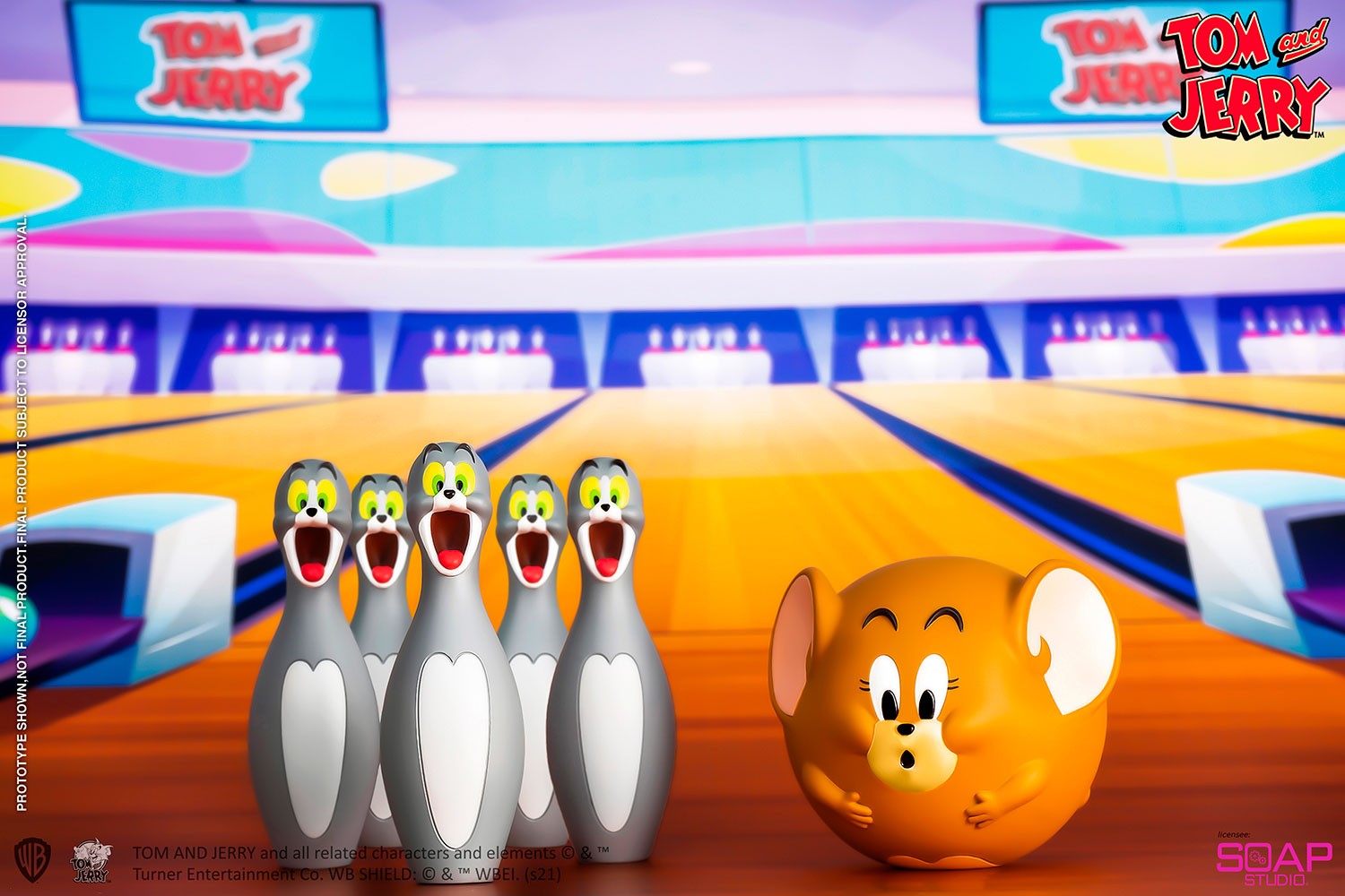 Tom and Jerry Bowling Figures (Prototype Shown) View 7