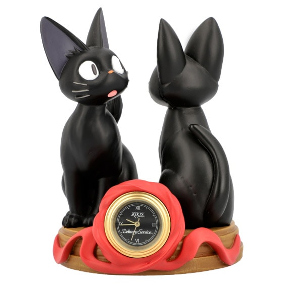 Jiji and Stuffed Plush Jiji Desk Clock by Benelic | Sideshow