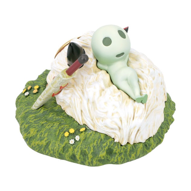 Studio Ghibli Upon San’s Mask Desk Clock Office Supplies  (Prototype Shown) View 4
