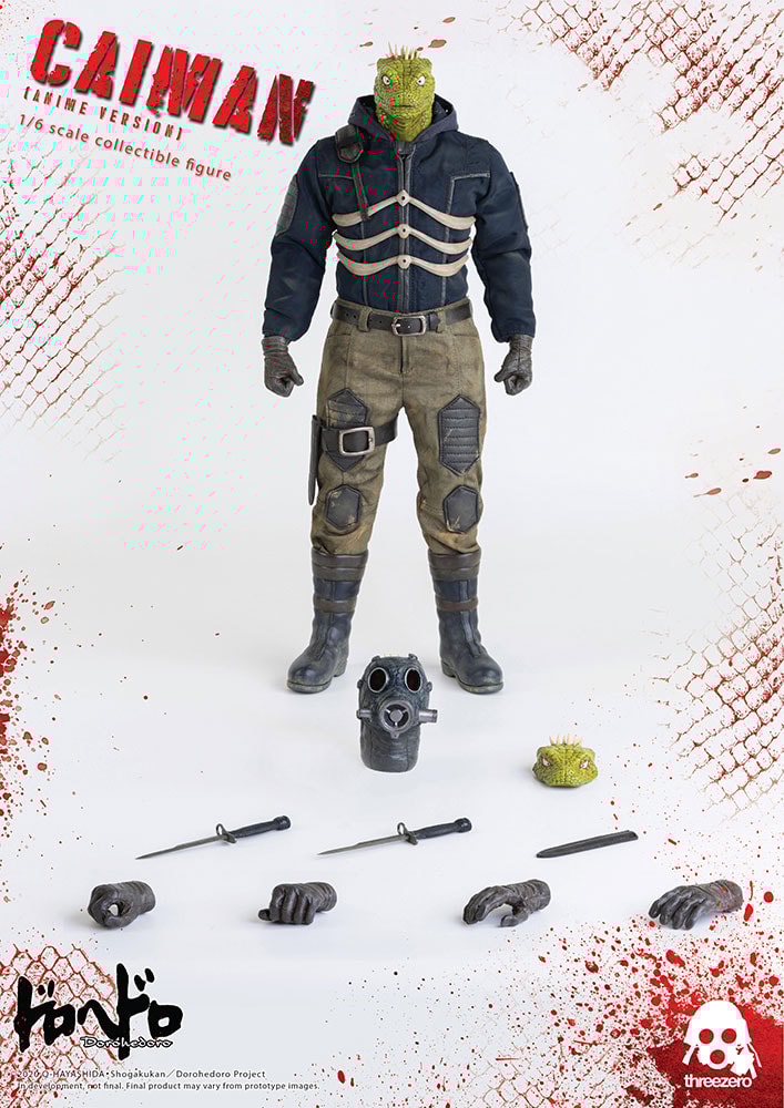 Caiman (Animated Version) Sixth Scale Figure by Threezero
