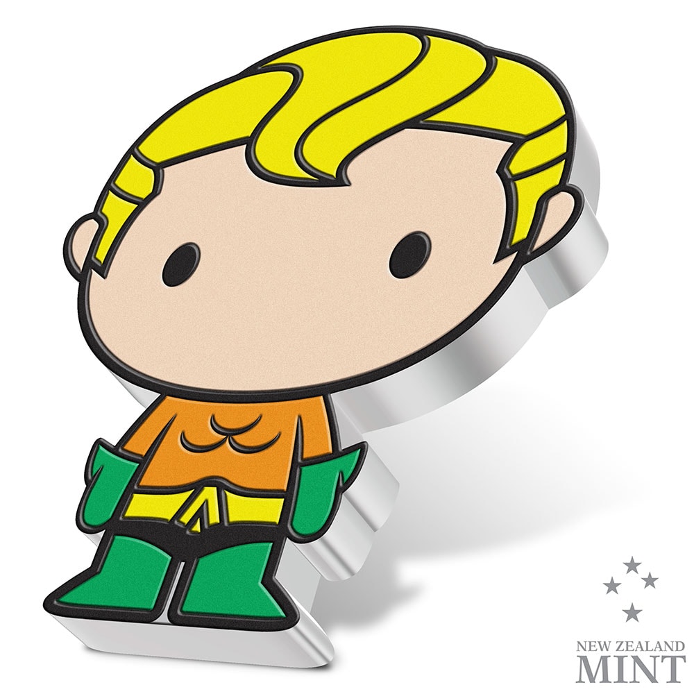 Aquaman 1oz Silver Coin View 2