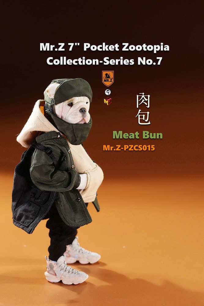 Pocket Zootopia Meat Bun Vinyl Collectible by Mr Z