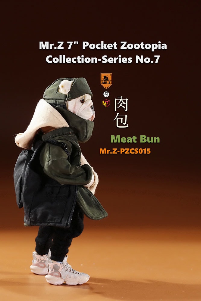 Pocket Zootopia Meat Bun Vinyl Collectible by Mr Z