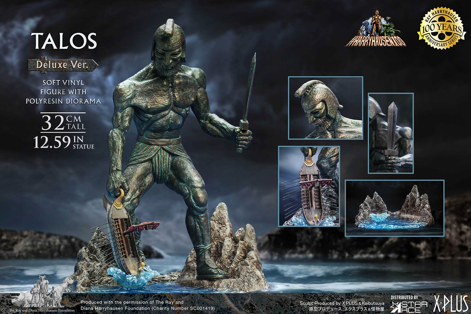 Ray Harryhausen Talos (Deluxe Version) Statues  (Prototype Shown) View 9