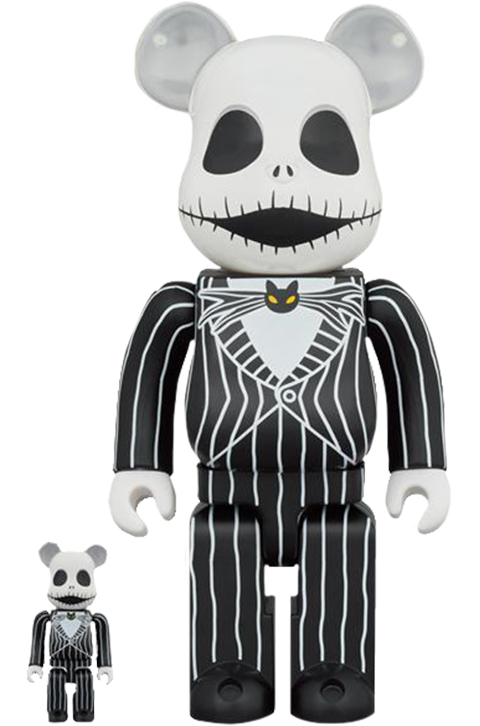 最安値で  Be@rbrick Jack Skellington (2021) 100% & 400% Collectible キューブリック、ベアブリック