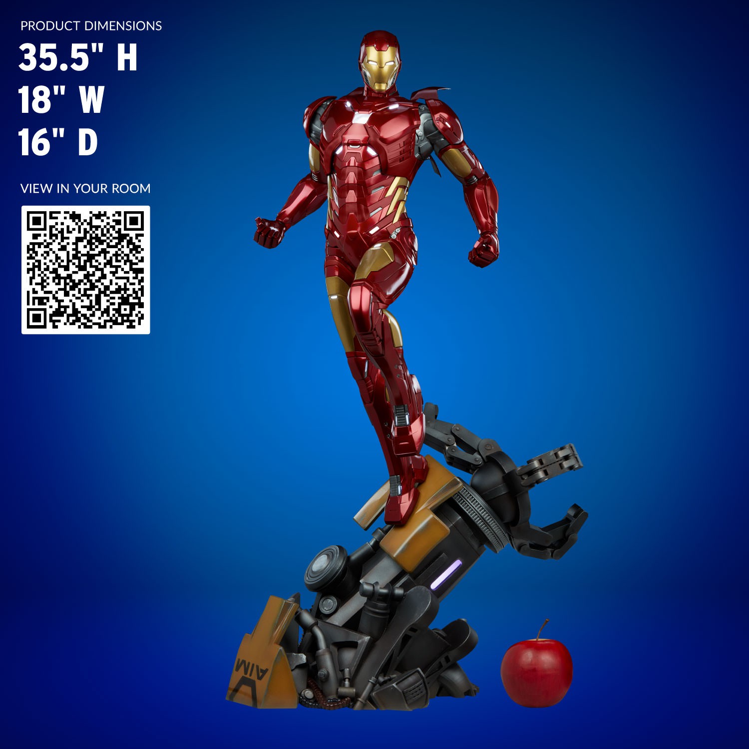 Iron man outlet statue sideshow