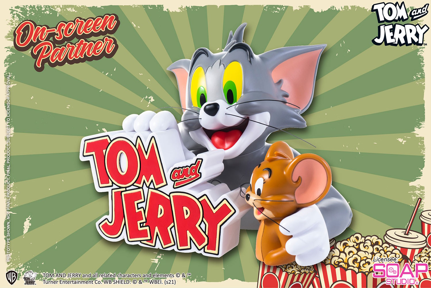 Tom and Jerry On-Screen Partner (Prototype Shown) View 3