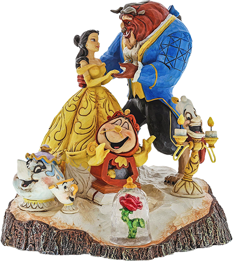 Beauty and the Beast Carved by Heart