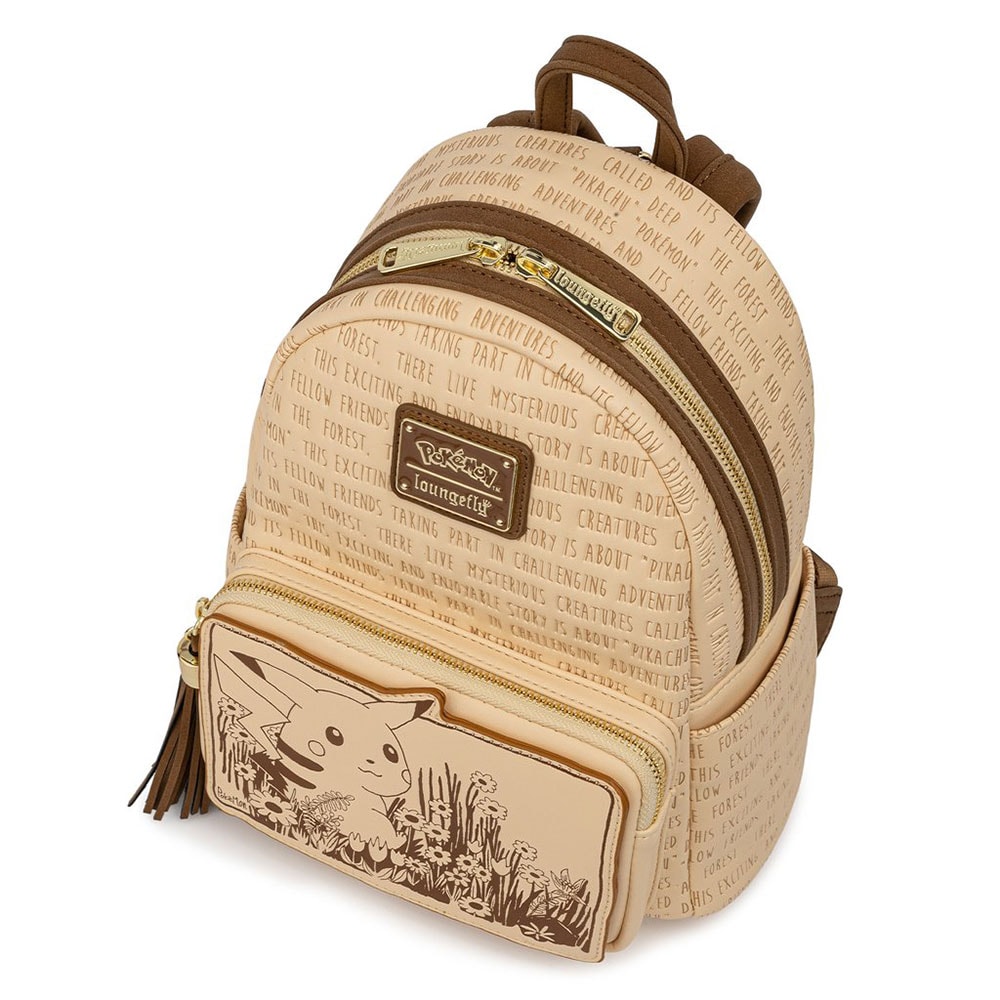 Sepia Pikachu Mini Backpack- Prototype Shown