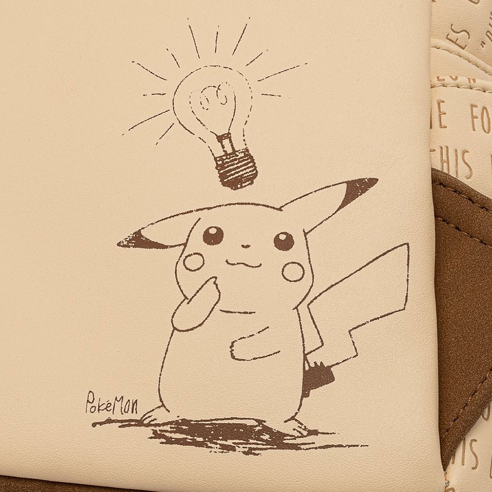 Sepia Pikachu Mini Backpack- Prototype Shown