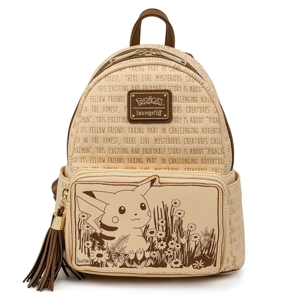 Sepia Pikachu Mini Backpack- Prototype Shown