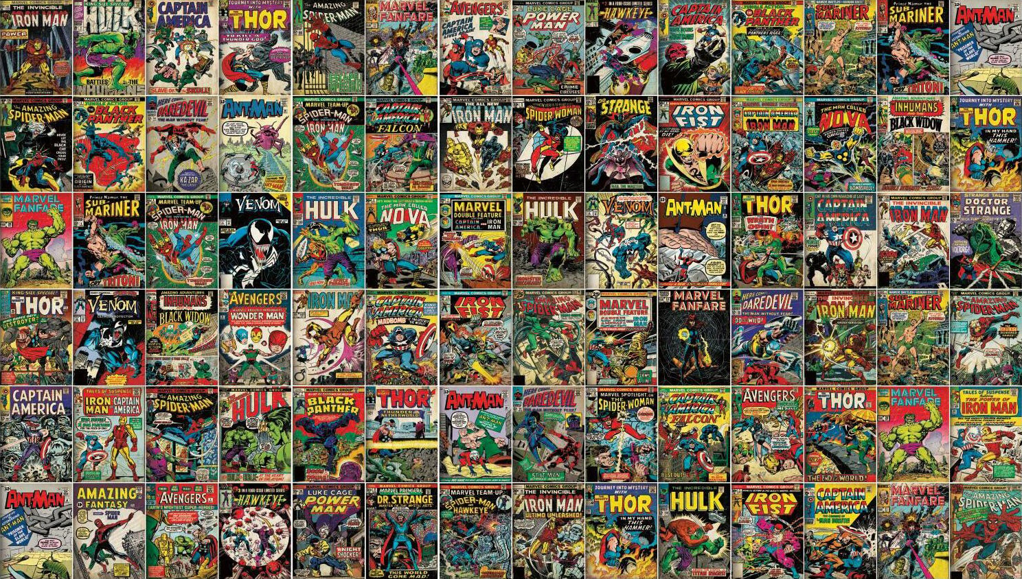 Marvel Comic Cover Wallpaper Mural | Sideshow Collectibles