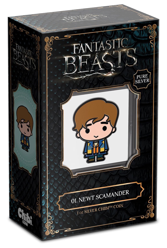 Newt Scamander 1oz Silver Coin View 4