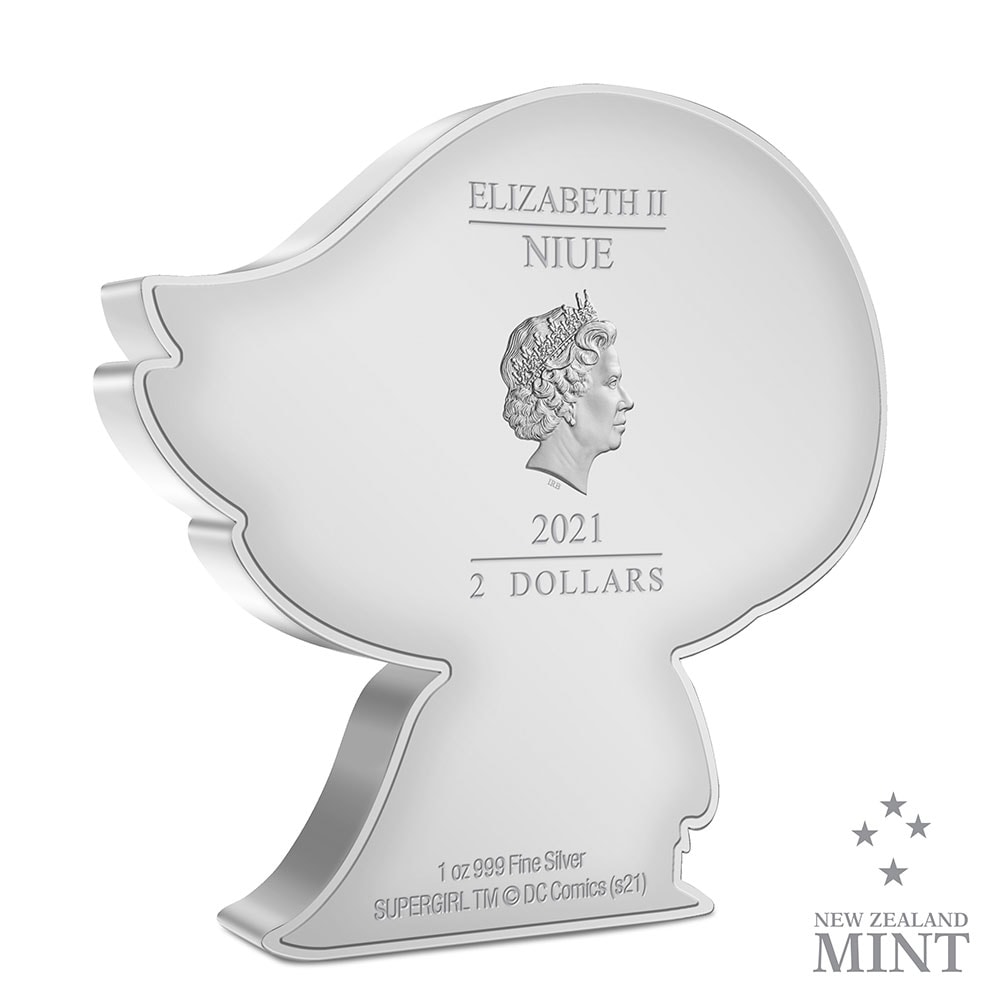 Supergirl 1oz Silver Coin