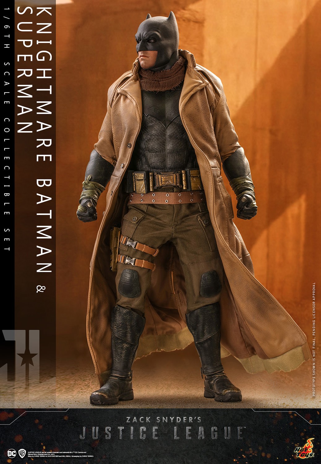 Knightmare Batman and Superman Sixth Scale Collectible Set by Hot