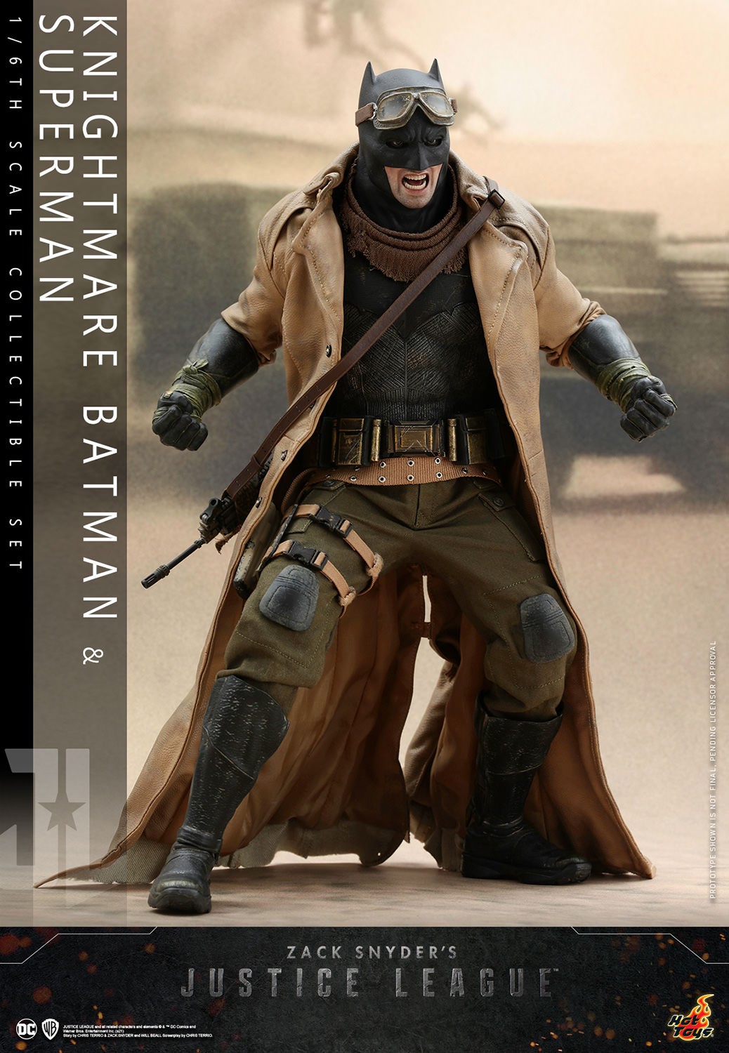 Knightmare Batman and Superman Sixth Scale Collectible Set by Hot