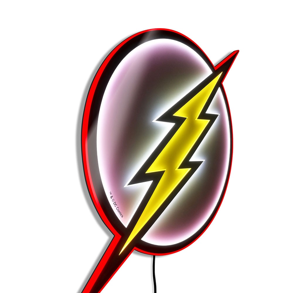 DC Comics The Flash LED Logo Light (Regular) Wall Light  View 11