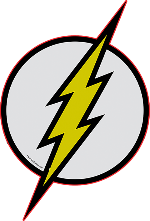 DC Comics The Flash LED Logo Light (Regular) Wall Light  View 12