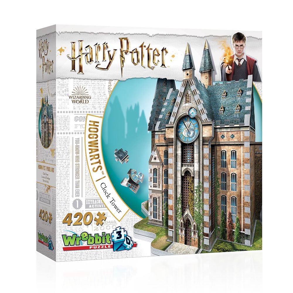 Harry Potter Hogwarts Clock Tower 3D Puzzle Puzzle  View 6