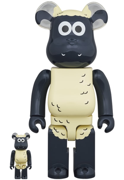 Be@rbrick Shaun the Sheep 100% & 400% Collectible Figure by Be@rbrick Shaun the Sheep 100% & 400% Collectible Figure by
