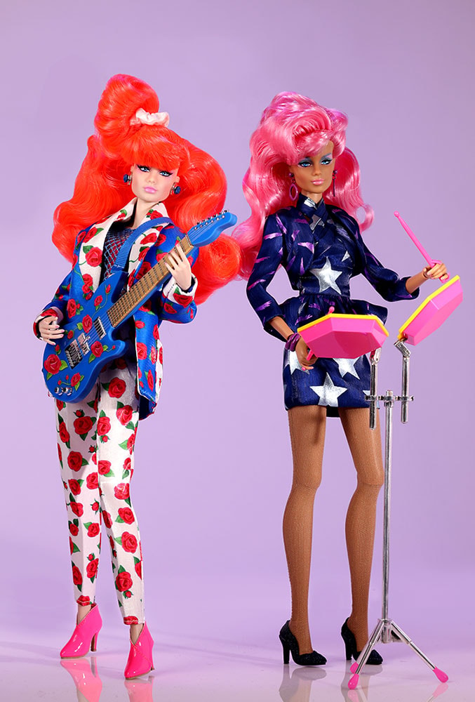 Jem and the Holograms She Makes An Impression - Kimber Benton™ and Raya Alonso™ Two-Doll Gift Set Collectible Doll  (Prototype Shown) View 3