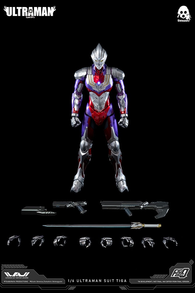Ultraman Suit Tiga- Prototype Shown