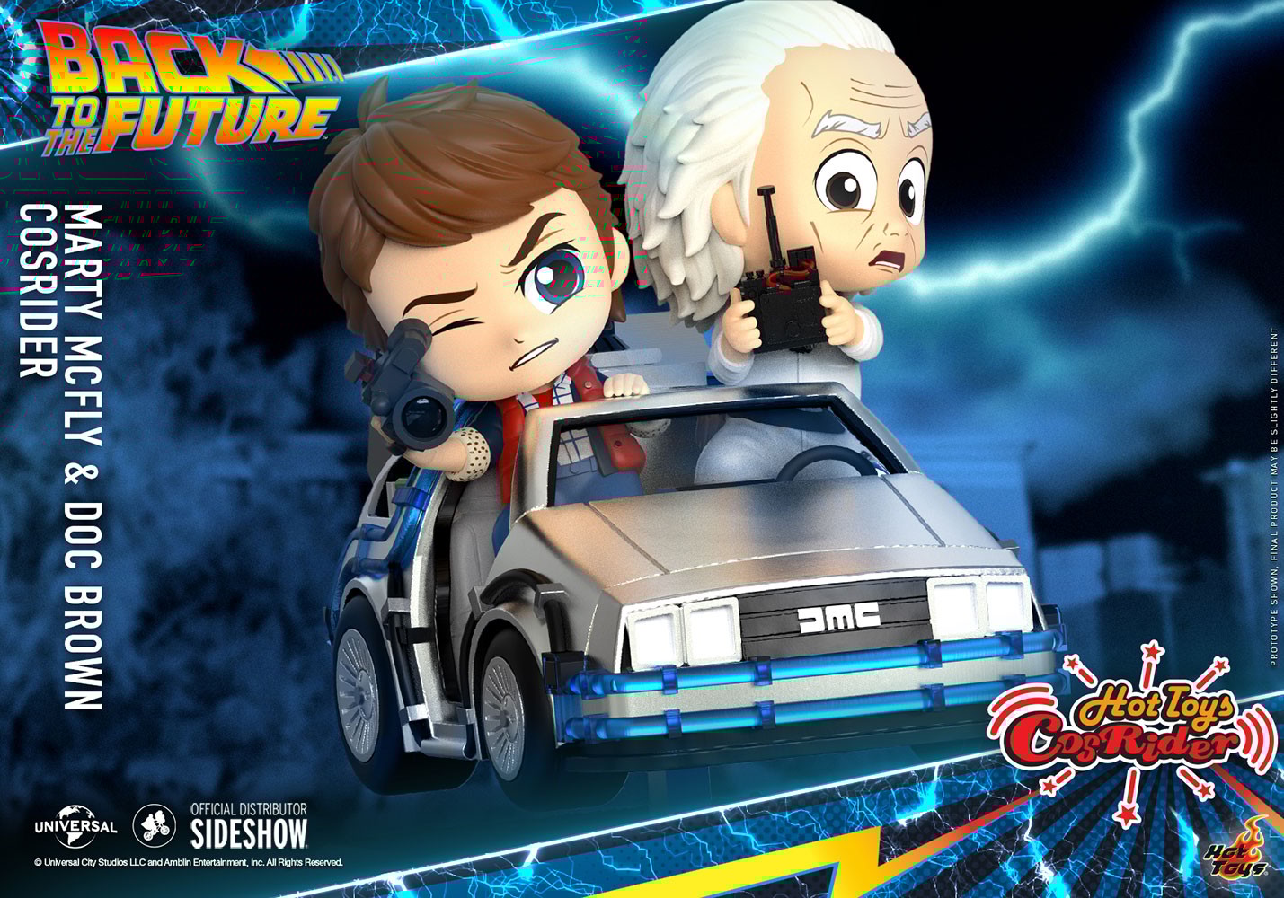 Marty McFly & Doc Brown- Prototype Shown