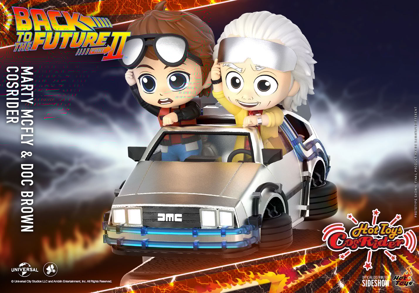 Marty McFly & Doc Brown- Prototype Shown