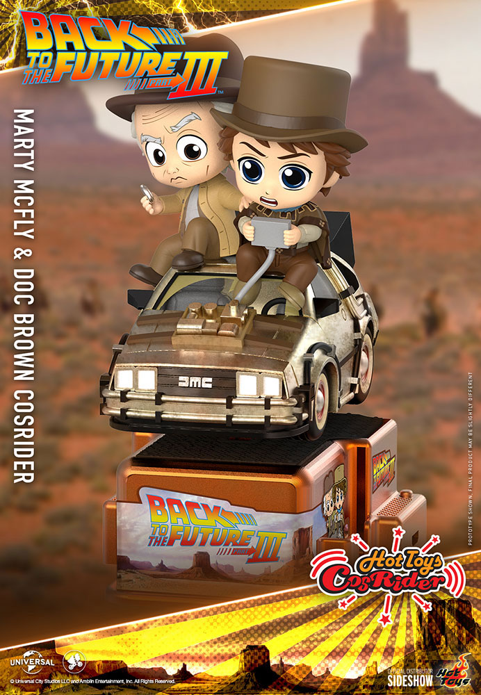 Marty McFly & Doc Brown (Prototype Shown) View 4
