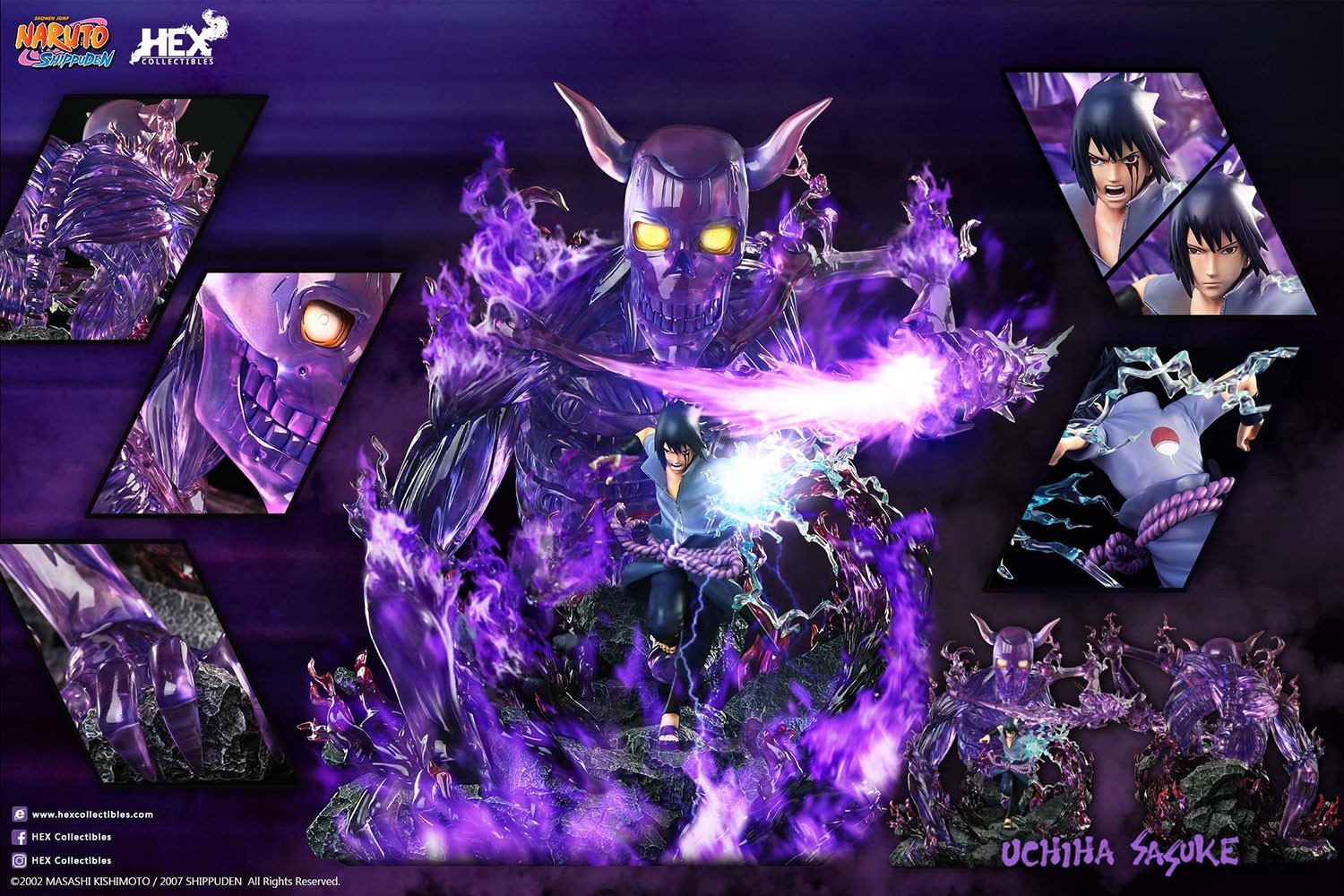 Uchiha Sasuke Statue | Sideshow Collectibles