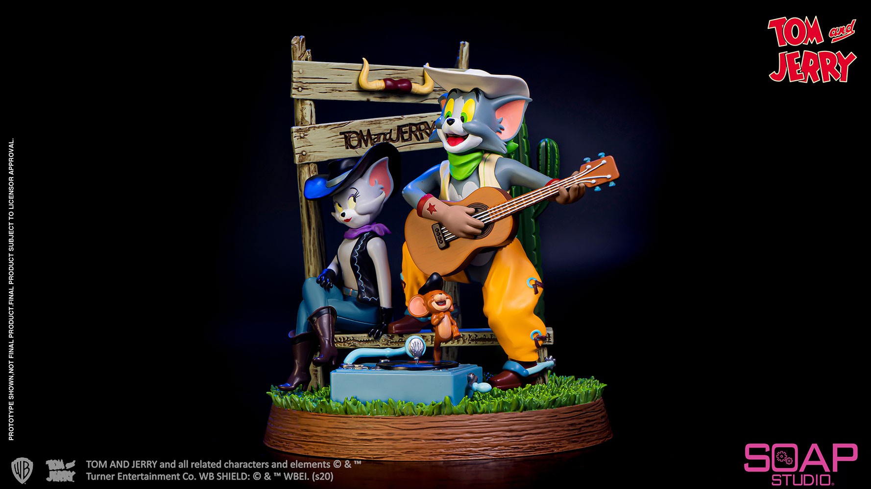 Tom and Jerry Cowboy- Prototype Shown